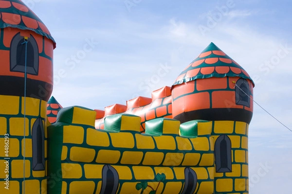 Obraz Children's bouncy castle
