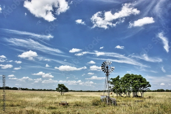Obraz Wild clouds near Hockley Texas