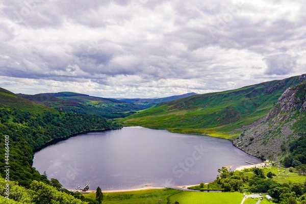 Obraz lake and mountains