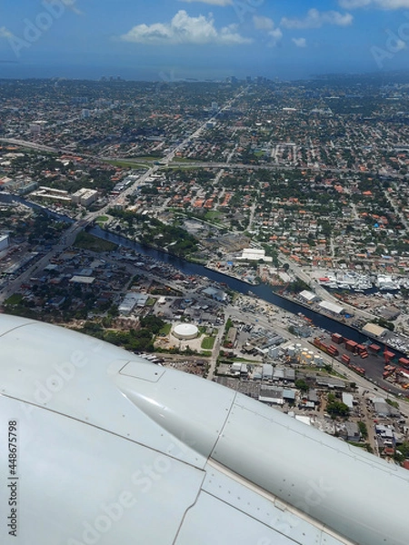 Fototapeta aerial view