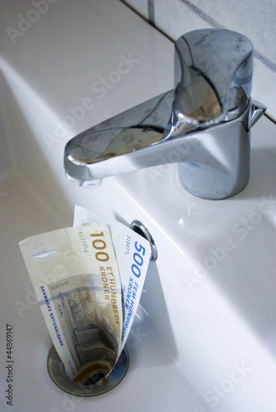 Fototapeta Wasserkosten