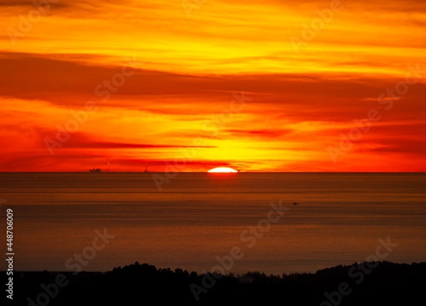 Obraz Sunset over the sea