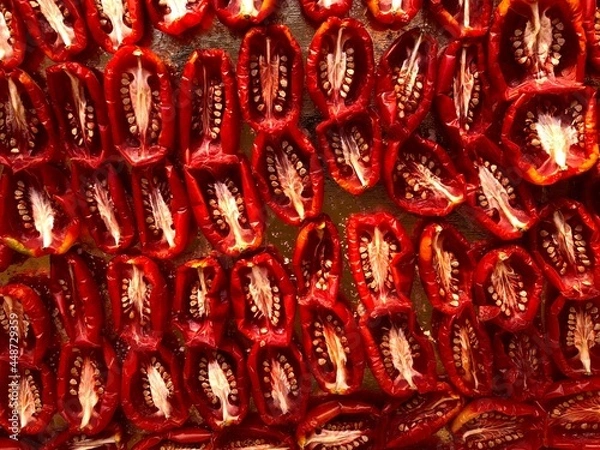 Obraz Home made dried tomatoes