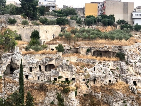 Obraz Beautiful view of Gravina di Puglia, an old village in the south of Italy