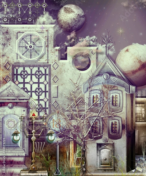 Fototapeta Gothic night.