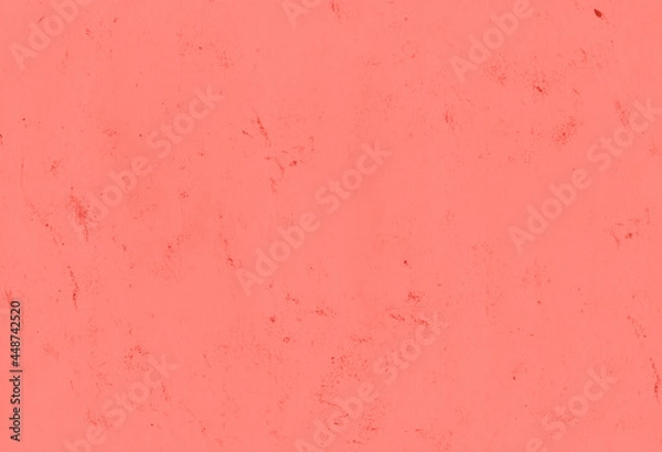 Obraz The texture of a sheet of old coral-colored paper.