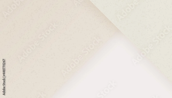 Fototapeta Beige paper background with copy space. Vector wallpaper illustration.