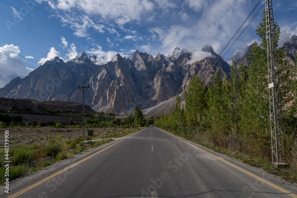 Obraz Passu Cones, Hunza 