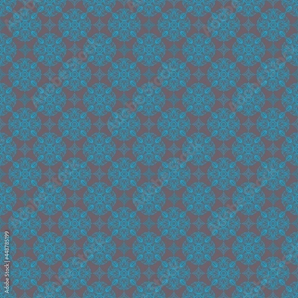 Obraz seamless pattern with snowflakes