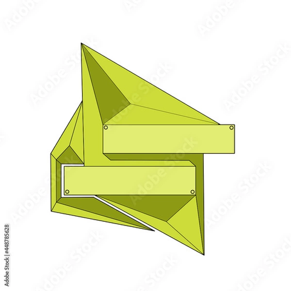 Obraz Abstract logo design, probably for business