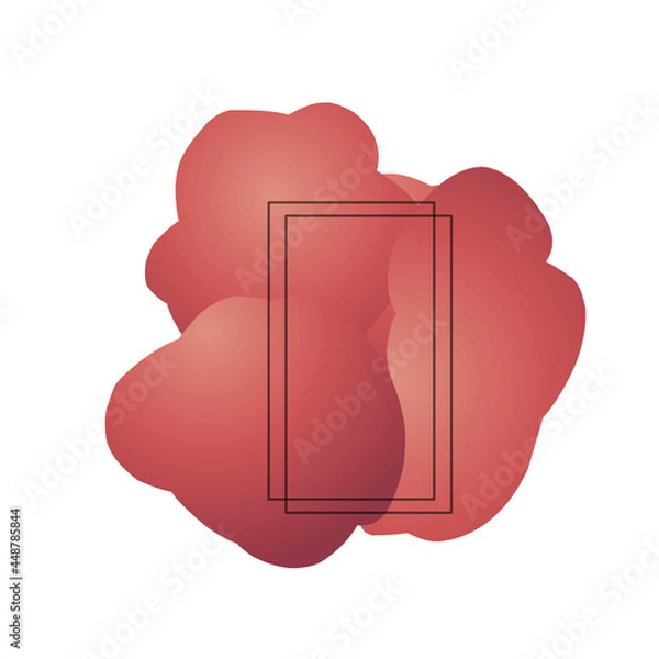 Obraz Abstract pictures for a text with a red background