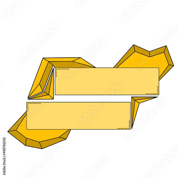 Obraz Abstract board design for letters or labels