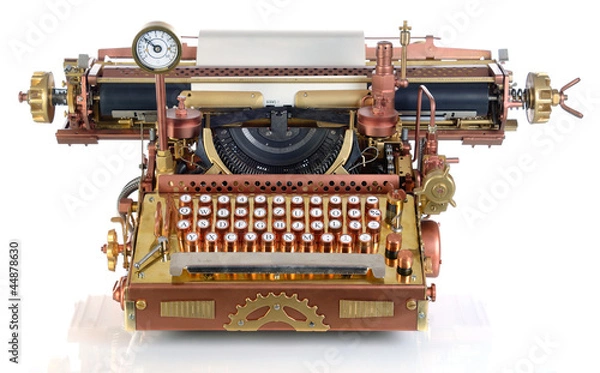 Obraz Sterownik steampunk.