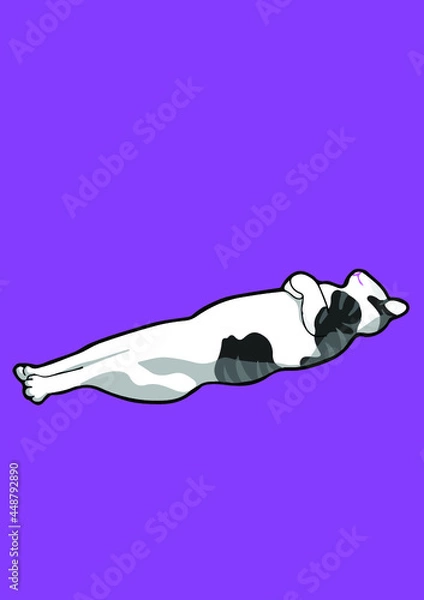 Obraz cat with background ()
by cat say meow