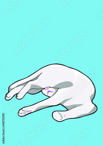 Obraz cat with background ()
by cat say meow