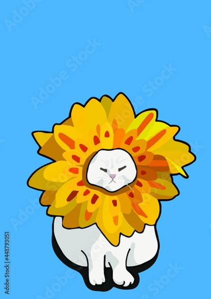 Obraz cat with background ()
by cat say meow