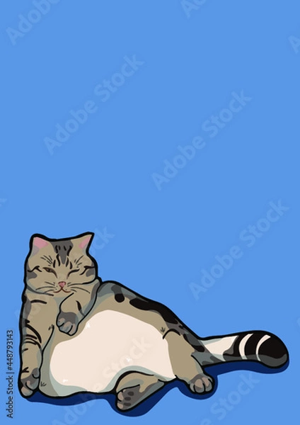 Obraz cat with background ()
by cat say meow