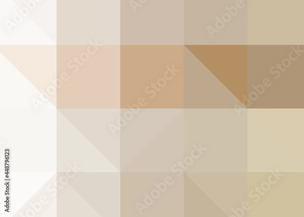 Fototapeta Abstract color Low-Polygones Generative Art background illustration