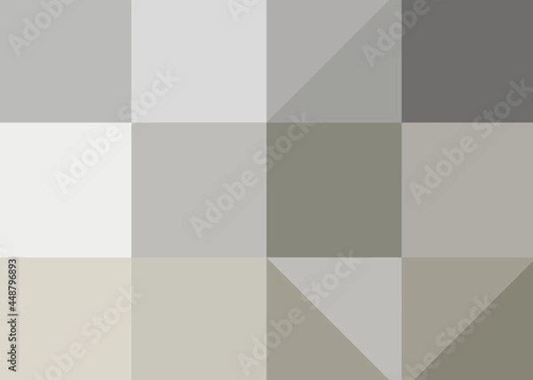 Obraz Abstract color Low-Polygones Generative Art background illustration