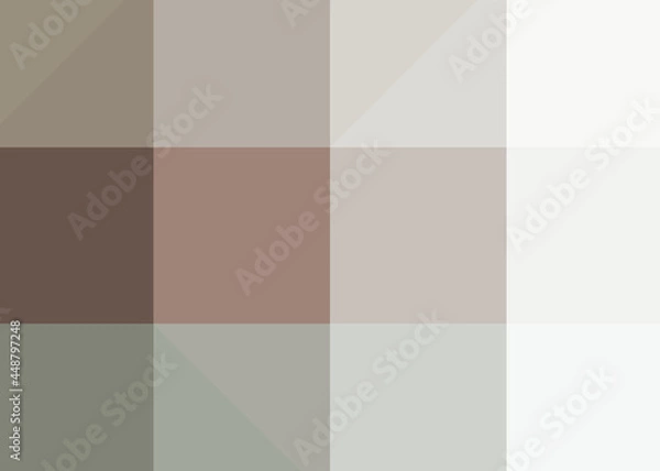 Obraz Abstract color Low-Polygones Generative Art background illustration