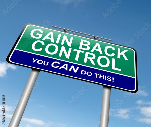 Fototapeta Gain control concept.