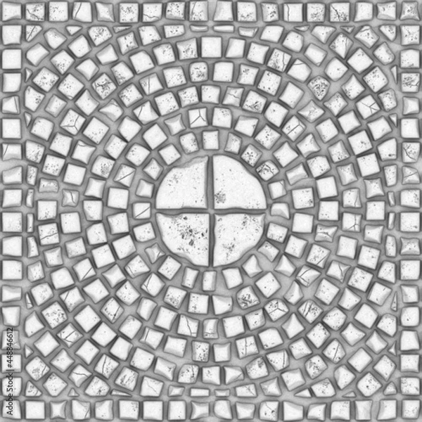 Obraz Black and white pattern 13