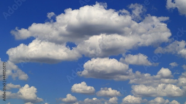 Obraz chmury na tle nieba, clouds on the background of the sky