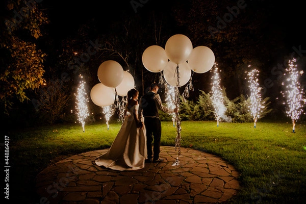 Obraz bride and groom