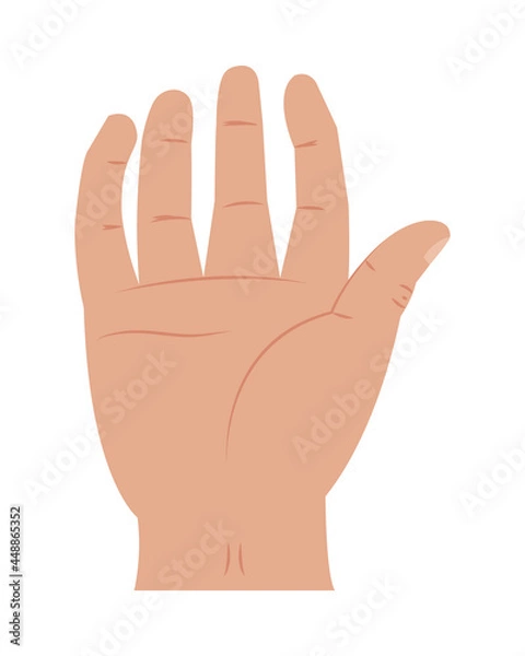 Obraz human hand icon
