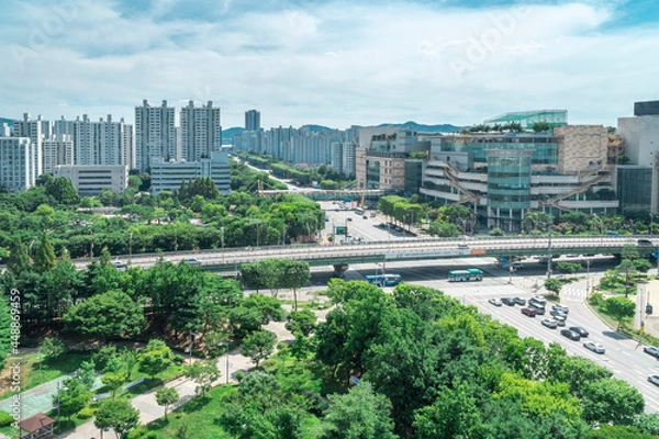 Obraz 한국 경기도 부천 자연 풍경