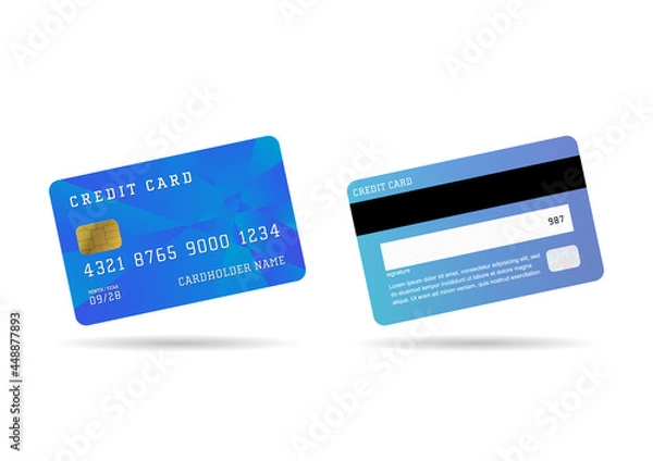 Obraz クレジットカードのイラスト素材