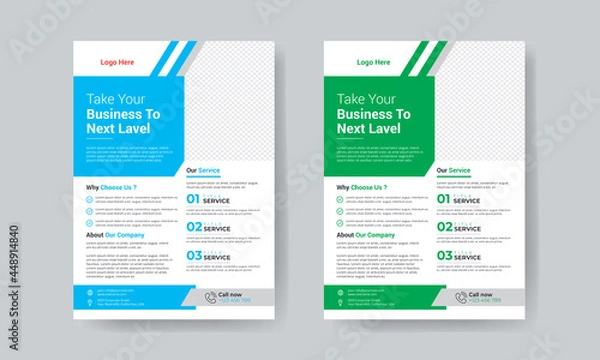 Obraz Business Flyer Template 
