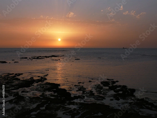 Fototapeta sunset in Chipiona