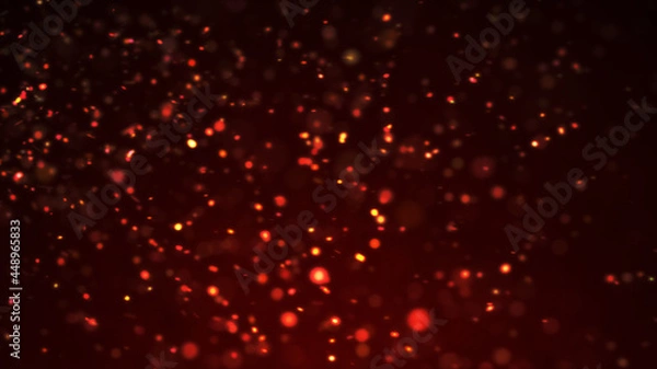 Obraz 流れる火の粉の背景