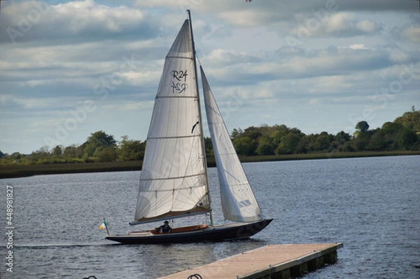 Obraz Sailing on Lough Ree