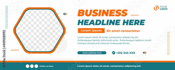 Obraz Business banner template