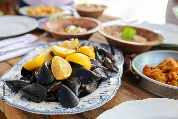 Obraz traditional mussel stuff