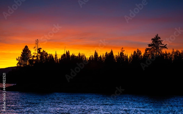 Obraz Evining Glow over the Madison