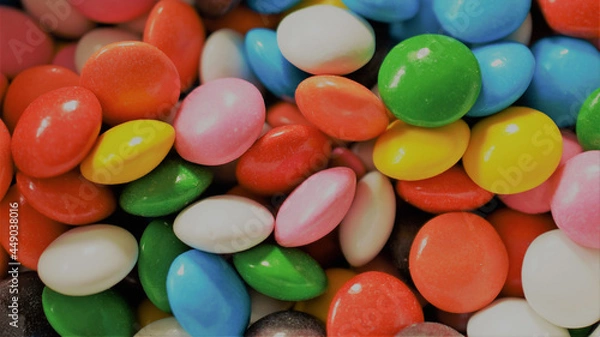 Obraz Chocolate candy drops