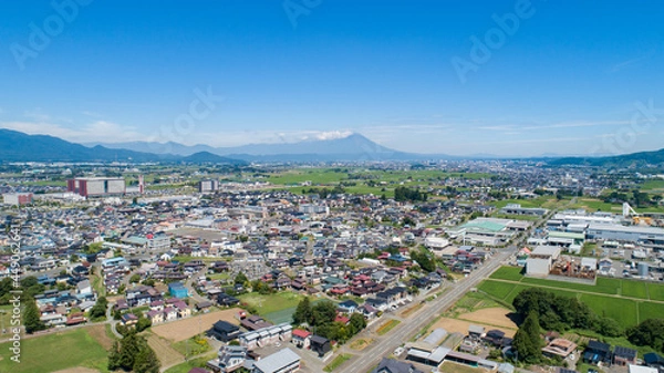 Obraz 《岩手県》矢巾町の街並み