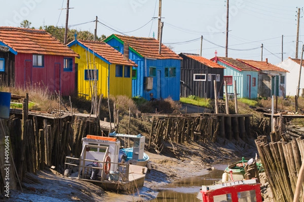 Obraz łodzie rybackie z Dolus d'Oléron