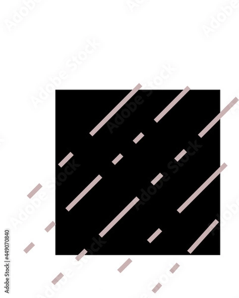 Obraz house from matches