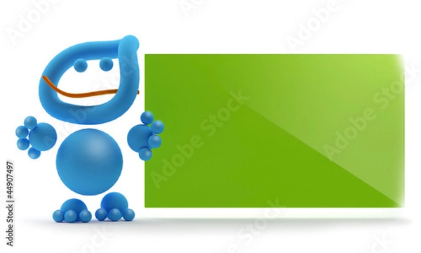 Obraz zielona Tablica