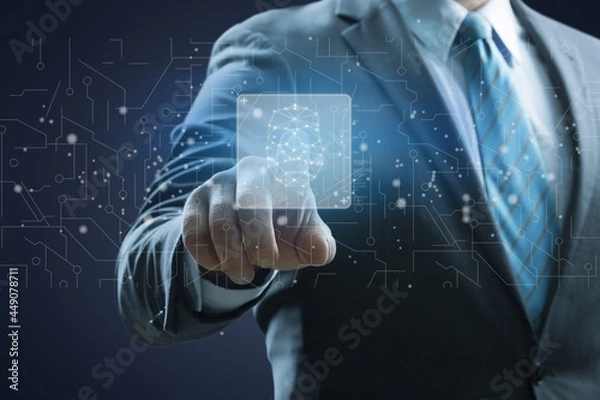 Fototapeta Biometric.