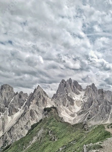 Obraz landscape with clouds