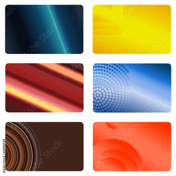 Obraz Business cards set