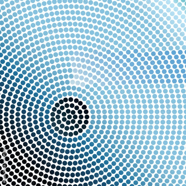 Obraz Dotted vector background