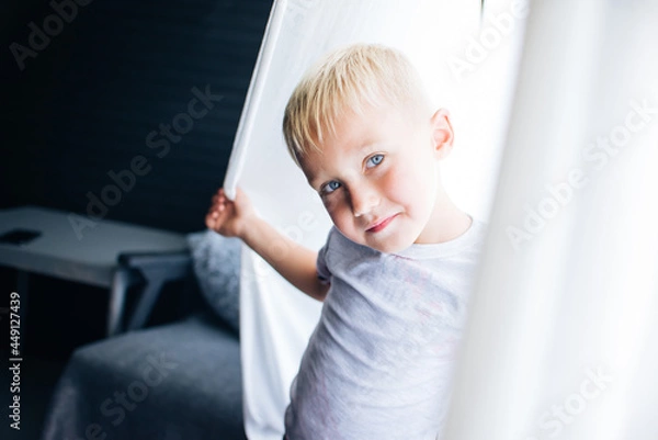 Fototapeta portrait of a little child