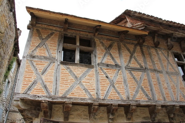 Obraz maison à colombages