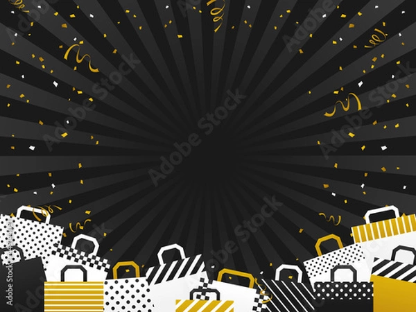 Fototapeta ショッピング・セール向け　背景素材